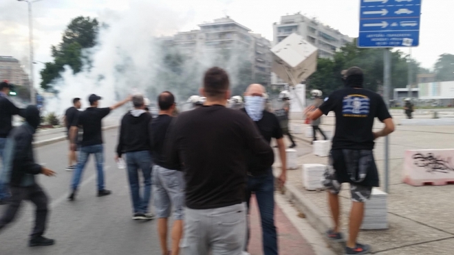 Θεσσαλονίκη: Πέντε συλλήψεις για τα χθεσινά επεισόδια