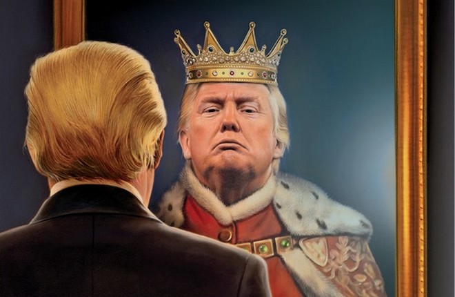 Το Time αποδομεί τον ‘Βασιλιά Τραμπ’