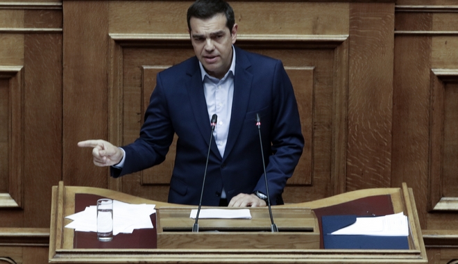 Τσίπρας: Ο Μητσοτάκης θέλει να ρίξει την κυβέρνηση για το Σκοπιανό όπως ο Σαμαράς το 1993