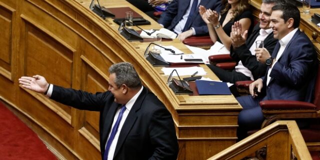 Καμμένος στην ΚΟ των ΑΝΕΛ: Δε θα ρίξουμε την κυβέρνηση