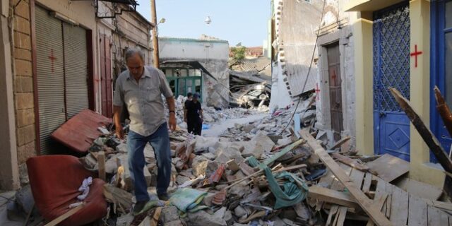 Λέσβος: Ένας χρόνος από το σεισμό που ισοπέδωσε τη Βρίσα
