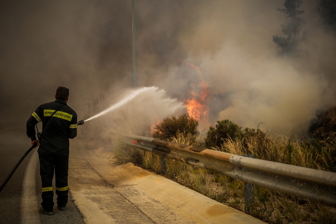 Προφυλακιστέος ο 35χρονος συλληφθείς ως υπαίτιος εμπρησμών στον Μαραθώνα