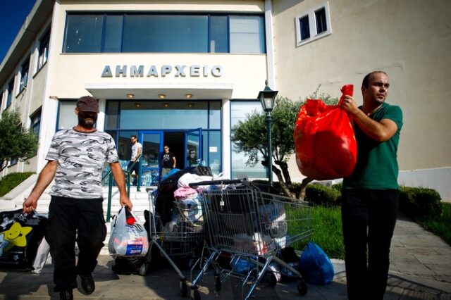 Στο Μάτι της αλληλεγγύης: Συνωστισμός εθελοντών