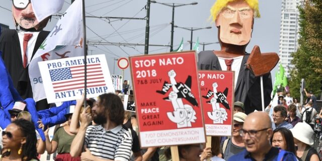Βέλγιο: Πορεία κατά του Τραμπ στις Βρυξέλλες