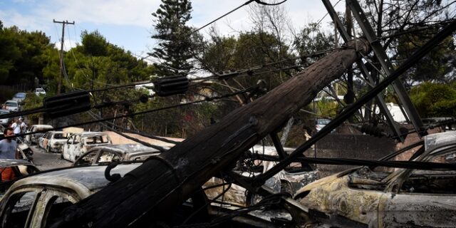 Διαγραφή οφειλών για τους πληγέντες από τις φωτιές αποφάσισε η ΔΕΗ