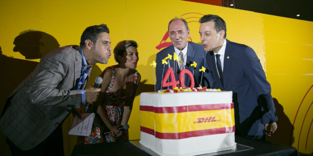 40 χρόνια στην Ελλάδα με μία λαμπερή γιορτή για την DHL Express!