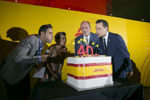 40 χρόνια στην Ελλάδα με μία λαμπερή γιορτή για την DHL Express!