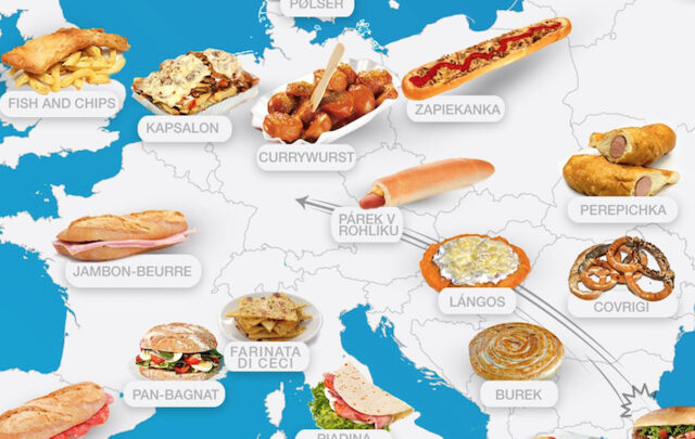 Ο ευρωπαϊκός “άτλας” του Street Food