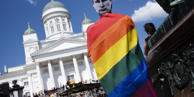 Φινλανδία: Διαδήλωση κατά των Τραμπ και Πούτιν στο Ελσίνκι