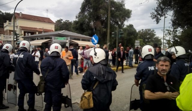 Κέρκυρα: Επεισόδια στην περιοχή του ΧΥΤΑ στην Λευκίμμη