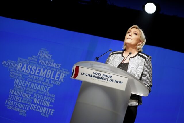 Γαλλία: Δικαστές “μπλοκάρουν” επιχορήγηση 2 εκατ. ευρώ στο ακροδεξιό κόμμα της Λεπέν