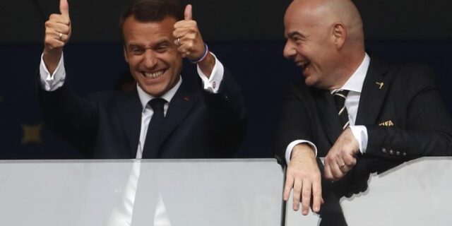 Μακρόν: Ήρθαμε να πάρουμε το κύπελλο