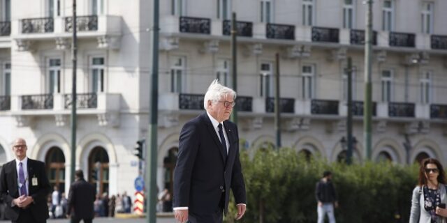 Συλλυπητήριο μήνυμα Σταϊνμάιερ στον Προκόπη Παυλόπουλο