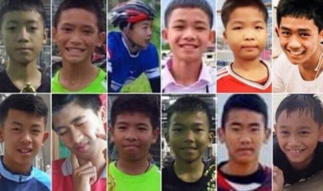 Αυτά είναι τα 12 αγόρια που απεγκλωβίστηκαν από τη σπηλιά στην Ταϊλάνδη