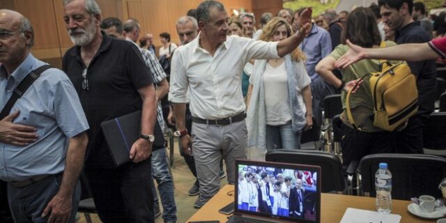 Θεοδωράκης: Η παραμονή στο ΚΙΝΑΛ θα ήταν συνταγή αποτυχίας