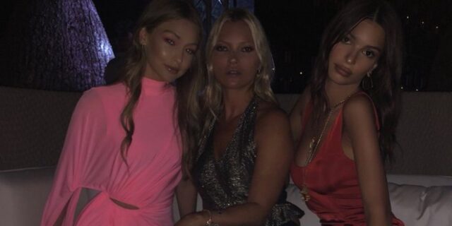 Μύκονος: Emily Ratajkowski, Gigi Hadid και Kate Moss με αέρα Χόλιγουντ στο Nammos