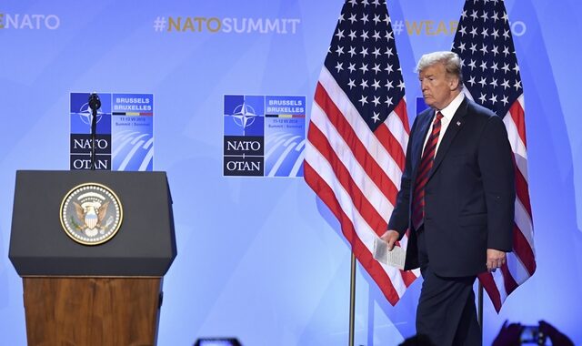 Κρίση στο ΝΑΤΟ: Μετά τις απειλές Τραμπ… η κωλοτούμπα