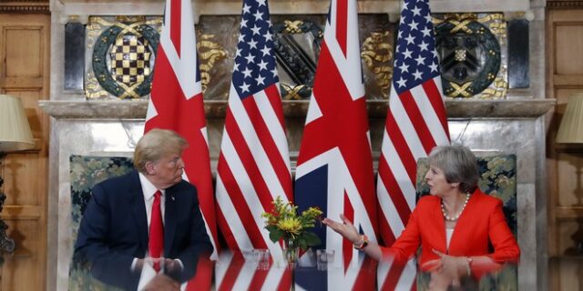 Βαριές σκιές πάνω από τη συνάντηση Τραμπ – Μέι