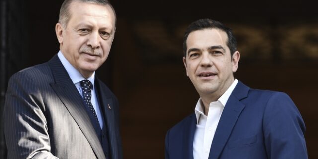 Ερντογάν σε Τσίπρα: “Συμφωνώ να μειωθεί η ένταση στο Αιγαίο”
