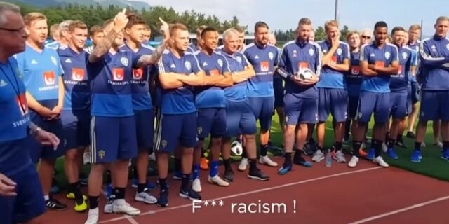 Μουντιάλ: Ο ρατσισμός και το “F@ck racism” της εθνικής Σουηδίας