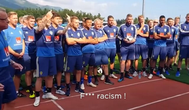 Μουντιάλ: Ο ρατσισμός και το “F@ck racism” της εθνικής Σουηδίας