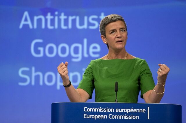 Απάντηση της ΕΕ στις ΗΠΑ με πρόστιμο μαμούθ στην Google
