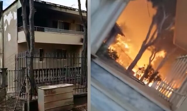 Ντοκουμέντο: Η επόμενη μέρα στο σπίτι του ανθρώπου που πέρασε η φωτιά από πάνω του