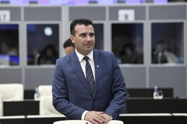 Ζάεφ στο Ευρωκοινοβούλιο: Μιλάω ενώπιόν σας στη δική μου μακεδονική μητρική γλώσσα