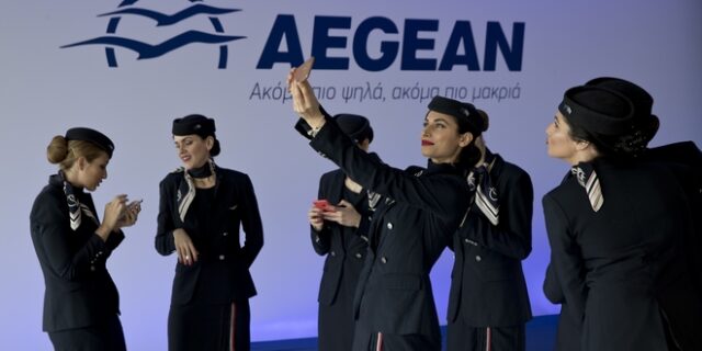 Aegean: Αύξηση 6% στην επιβατική κίνηση εξαμήνου
