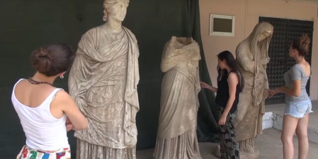 Βρέθηκαν αρχαιοελληνικά αγάλματα 2.000 ετών στην Τουρκία