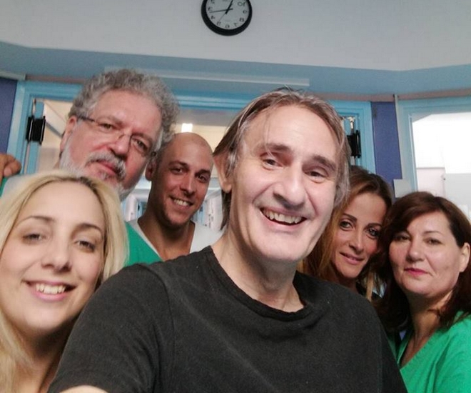 Άκης Σακελλαρίου: Υγιής και χαρούμενος μετά την περιπέτειά του