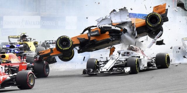 F1: Το τρομακτικό ατύχημα του Αλόνσο στο Σπα