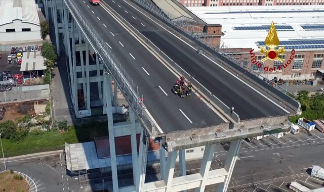 Τραγωδία στη Γένοβα: Η Autostrade ανακοίνωσε βοήθεια 500 εκατ. ευρώ για την ανάκαμψη της πόλης
