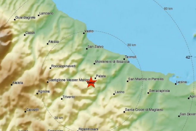 Ισχυρός σεισμός 5,2 Ρίχτερ στην Ιταλία