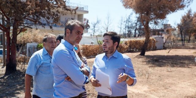 Κυριάκος Μητσοτάκης στο Μάτι: Θα αποδοθούν ευθύνες εκεί όπου πρέπει