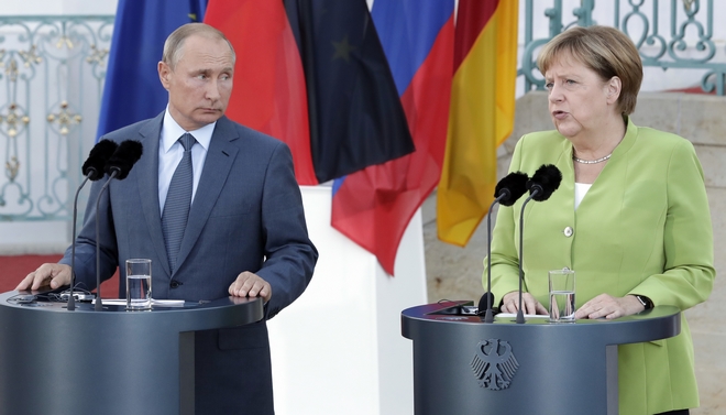 Μέρκελ: Απαραίτητη η συνεργασία με τη Ρωσία
