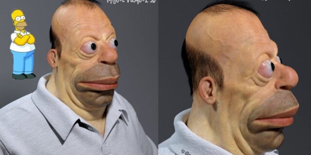 Κυρίες και κύριοι, από εδώ ο Homer Simpson αν ήταν άνθρωπος
