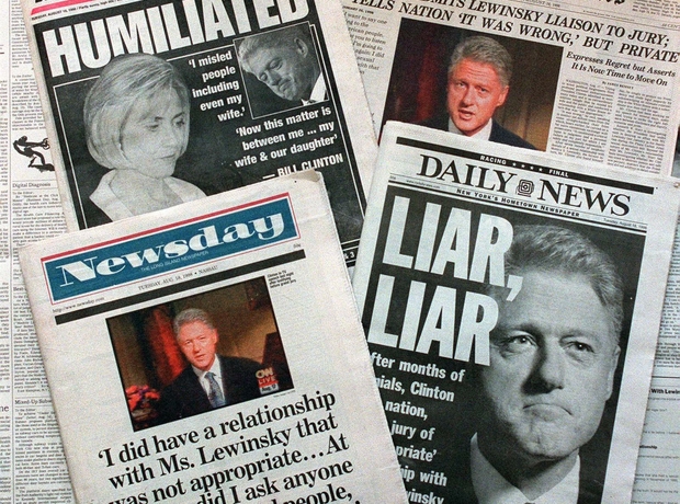 Όταν ο Μπιλ Κλίντον επιβεβαίωνε την πιο διάσημη απιστία: ”Είχα απρεπή σχέση με την Μόνικα Λεβίνσκι”