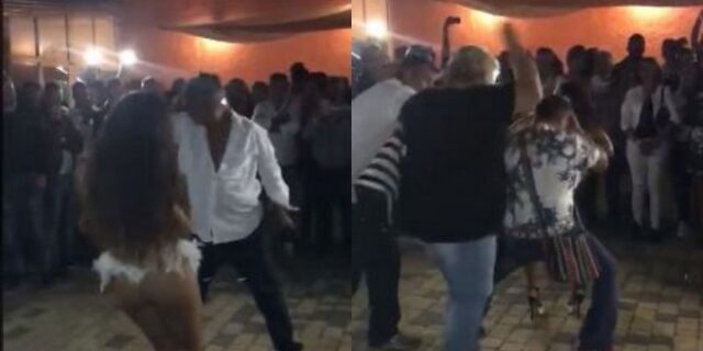 Πήγε να χορέψει με τη Laura Evangelista και έπεσε Ιερή “παντόφλα”