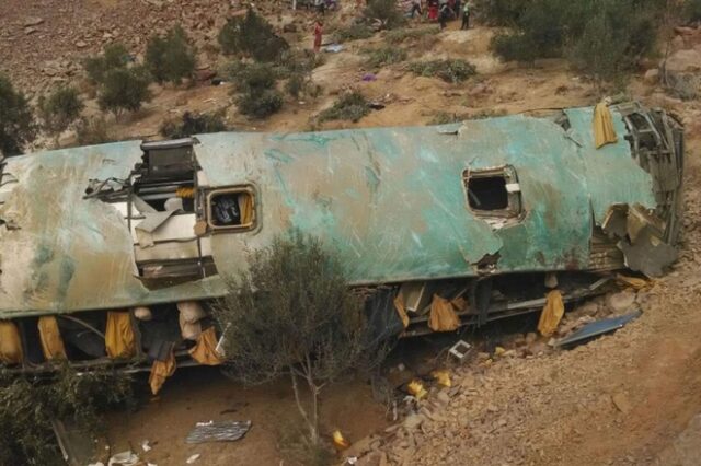 Τραγωδία στο Περού: Λεωφορείο έπεσε σε χαράδρα – Τουλάχιστον 8 νεκροί