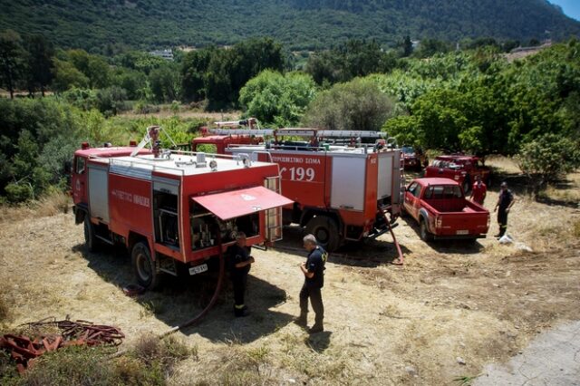 Πολύ υψηλός κίνδυνος φωτιάς την Δευτέρα – Ποιες περιοχές είναι “στο πορτοκαλί”