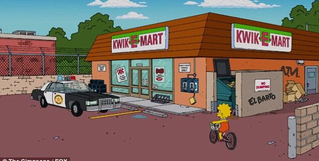 Μπορείτε να επισκεφθείτε το Kwik-E-Mart των Simpsons