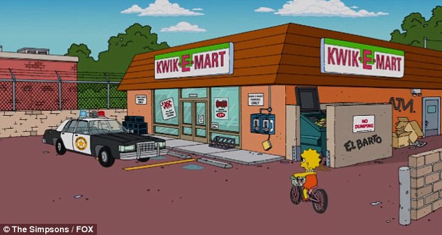 Μπορείτε να επισκεφθείτε το Kwik-E-Mart των Simpsons