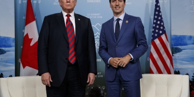 “Εποικοδομητική” συνομιλία Τριντό – Τραμπ μετά τη συμφωνία για τη νέα NAFTA