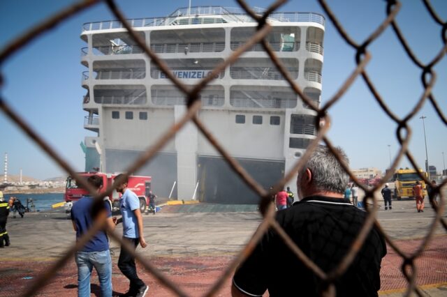 Ελευθέριος Βενιζέλος: Εντολή εκκένωσης του πλοίου
