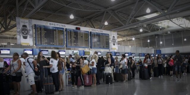 Στα 45 εκατ. έφθασαν οι αεροπορικοί ταξιδιώτες στο οκτάμηνο