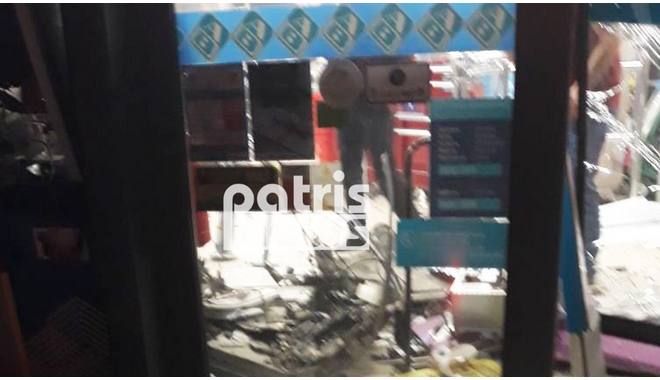 Πύργος: Ανατίναξαν ATM σε σούπερ μάρκετ