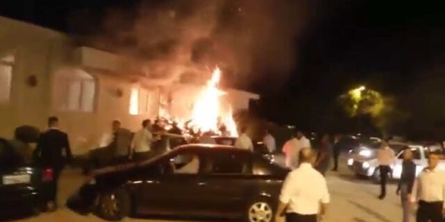 Λάρισα: Φωτιά σε γαμήλιο γλέντι