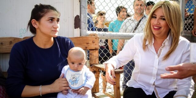 Γεννηματά: Κόλαση ο καταυλισμός στη Μόρια