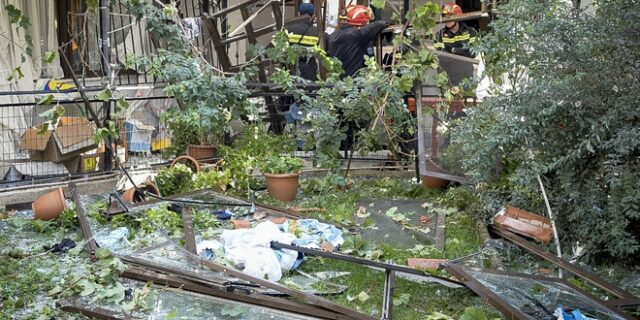 Έκρηξη ισοπέδωσε σπίτι στα Ιωάννινα και τραυμάτισε σοβαρά 66χρονο
